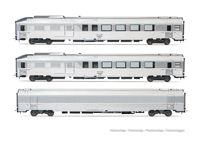 Jouef HJ4178 SNCF, set di 3 carrozze, ''Train Expo'', set 1/2, ep. VI