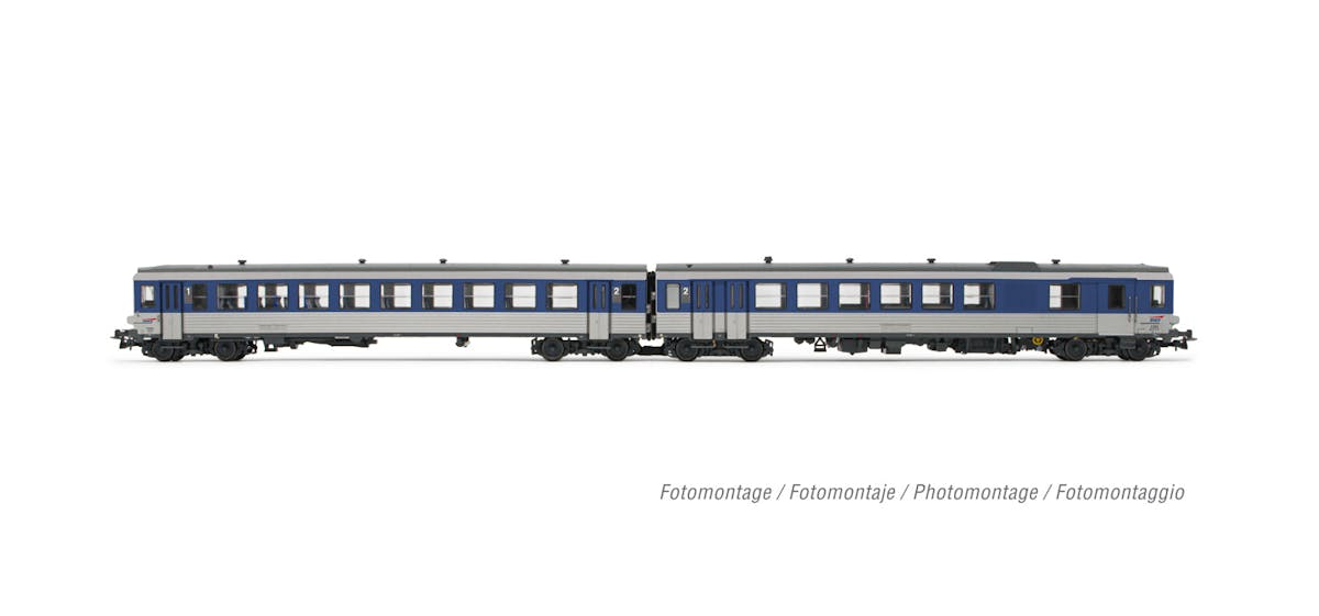 2) Jouef Motrice D'Extremite (Sans Moteur) Autorail Bleu Type Ead Xbd 2) Jouef Motrice D'Extremite (Sans Moteur) Autorail Bleu Type Ead Xbd