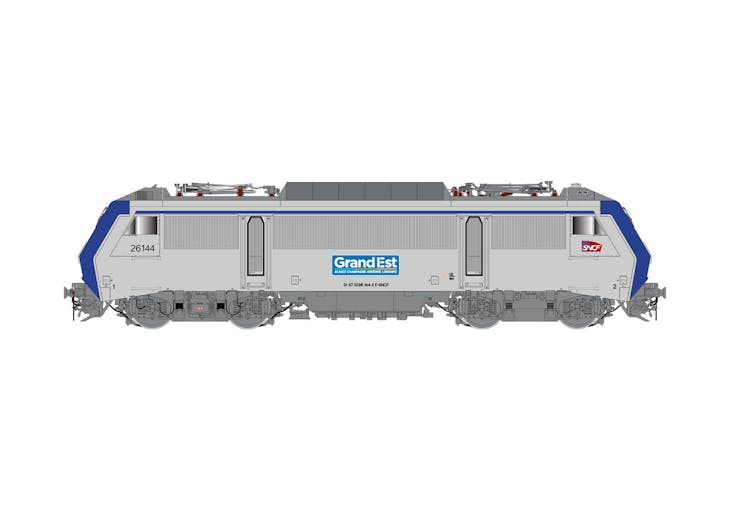 Jouef HJ2445 SNCF, locomotiva elettrica BB 26144, livrea ''TER Grand Est'', ep. VI