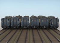 Trix 26470 Set 6 carrozze C.I.W.L. ''Edelweiss'', ep. II