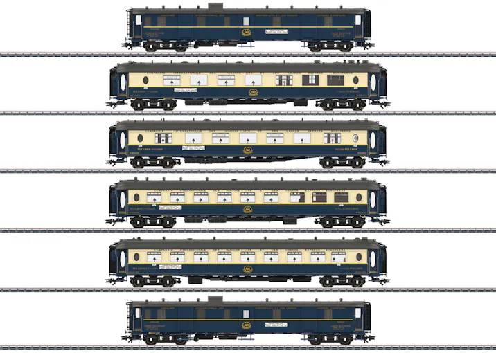 Marklin 42470 Set 6 carrozze C.I.W.L. '''Edelweiss'', ep. II