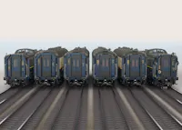 Marklin 42470 Set 6 carrozze C.I.W.L. '''Edelweiss'', ep. II