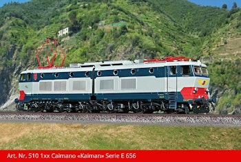 Kiss 510101 FS locomotiva elettrica E.656 023 Dep. Loc. firenze Scala 1 -1/32