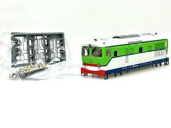 Roco 125718/62875 Cassa per locomotiva diesel D.343 1034 FNM art. 62875 completa di mancorrenti, respingenti, etc.