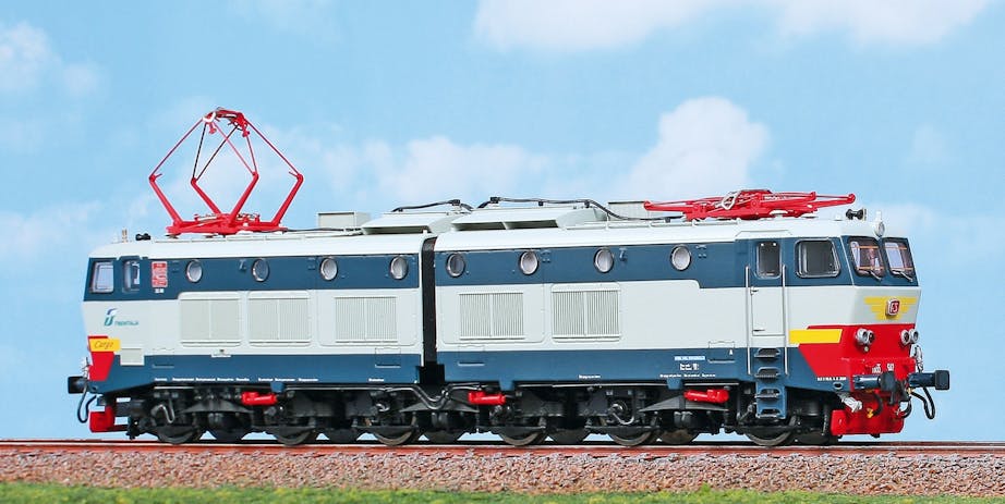 Acme 60395 FS Locomotiva elettrica E.655.542 ''Cargo'' (quinta serie). Livrea d’origine, Deposito Genova Rivarolo, ep.V