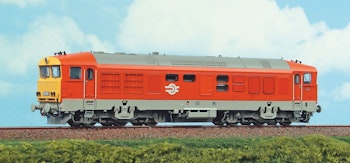Acme 60680 MÁV Locomotiva diesel-elettrica M63 006 di serie allo stato d'origine con frontale completamente giallo e targa anteriore, ep.IV