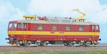 Acme 69551 ČSD Locomotiva elettrica 372 011-7 delle Ferrovie Cecoslovacche. Livrea rossa con fascia gialla. ep.VI - DCC Sound