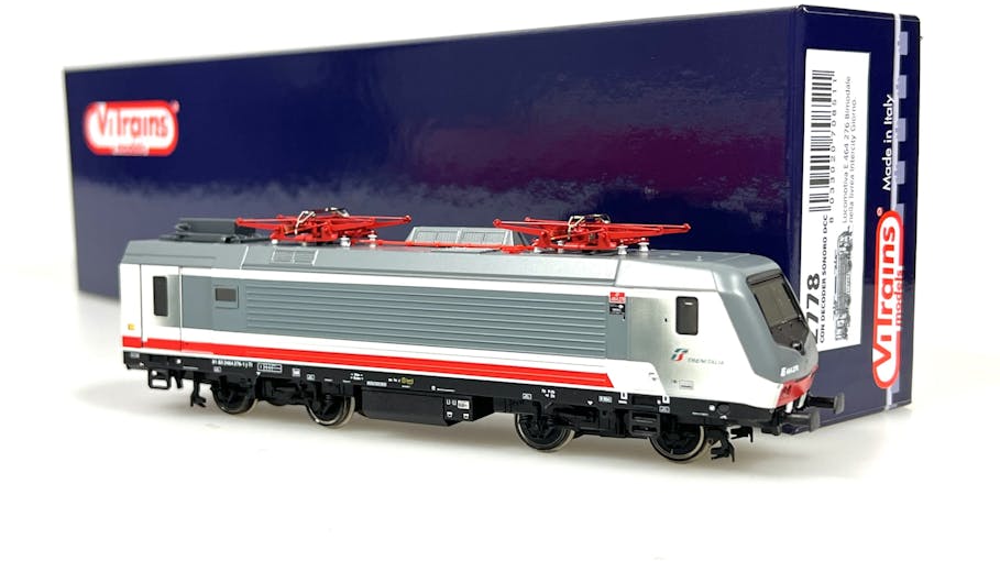 Vitrains 2778 FS E 276 Bimodale in livrea Intercity Sun, locomotiva elettrica monocabina Bimodale, ep.VI -DCC Sound