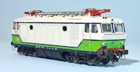 Vitrains 2249 FNM locomotiva elettrica E 620-01 ''Tigrotto'' livrea livrea grigio/verde, ep.VI