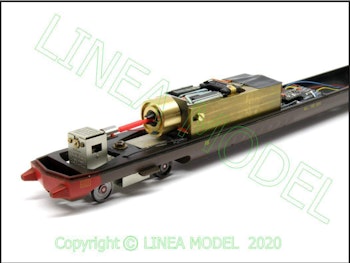 Lineamodel LM1925MTF Kit di montaggio Carrello motore passo 33,60 mm per tutti i modelli GT FS Ale 790, Ale 840, Ale 540, Aln 772, etc.