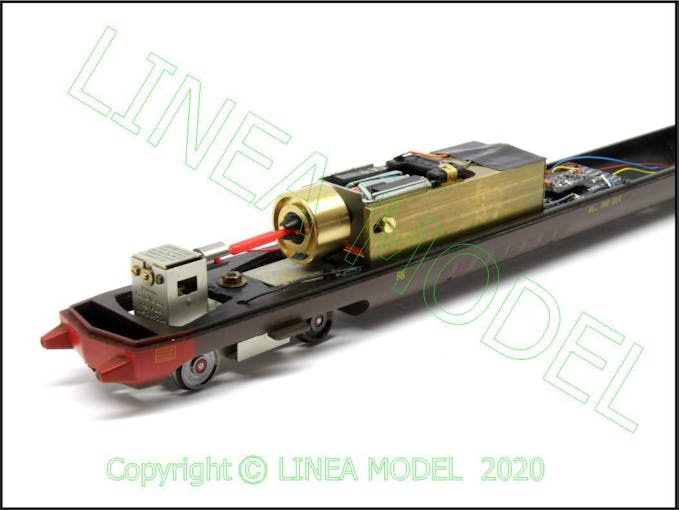 Lineamodel LM1925MTF Kit di montaggio Carrello motore passo 33,60 mm per tutti i modelli GT FS Ale 790, Ale 840, Ale 540, Aln 772, etc.
