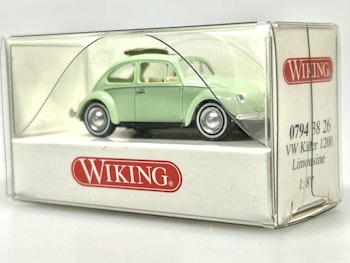 Wiking 7943826 Volkswagen Maggiolino 1200 con tetto aperto, verde chiaro