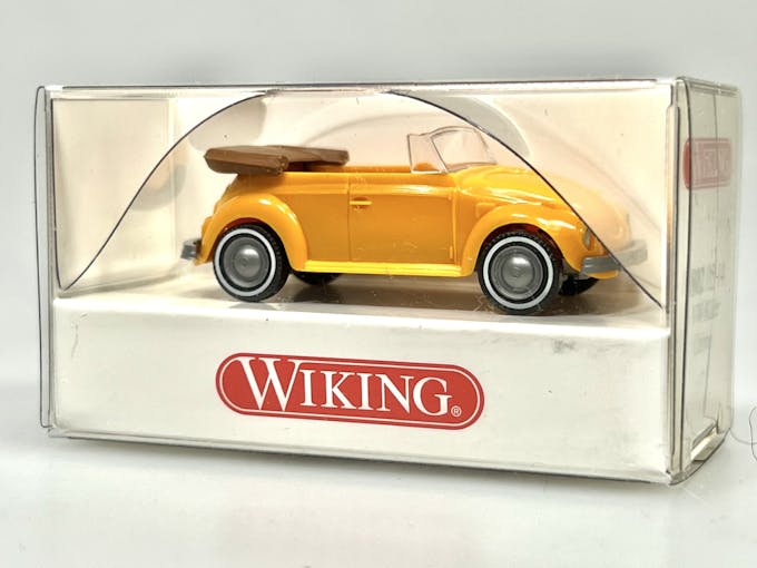 Wiking 8020514 Volkswagen Maggiolino 1200 cabrio, giallo