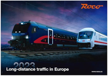 Roco 80881 Roco HO catalogo 2023 ''long-distance traffic in Europe''