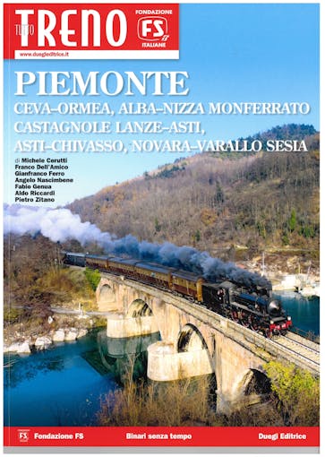 Duegi Editrice TTMS230 Tutto treno - Binari SenzaTempo - Le 4 linee del Piemonte