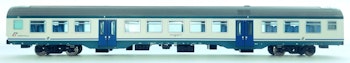 Vitrains 3414 FS Carrozza di 2a classe MDVC Livrea XMPR, finestrini clima, logo XMPR rosso, ep.VI