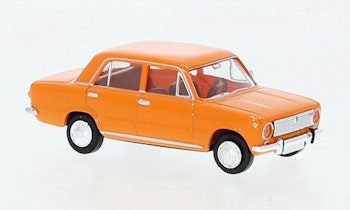 Brekina 22415 Fiat 124, arancio, 1966