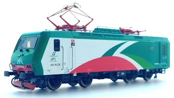 Vitrains 2011X FER E 464 903 ER locomotiva elettrica Ferrovie Emilia Romagna, logo FER+Trenitalia con illuminazione in cabina, ep. V