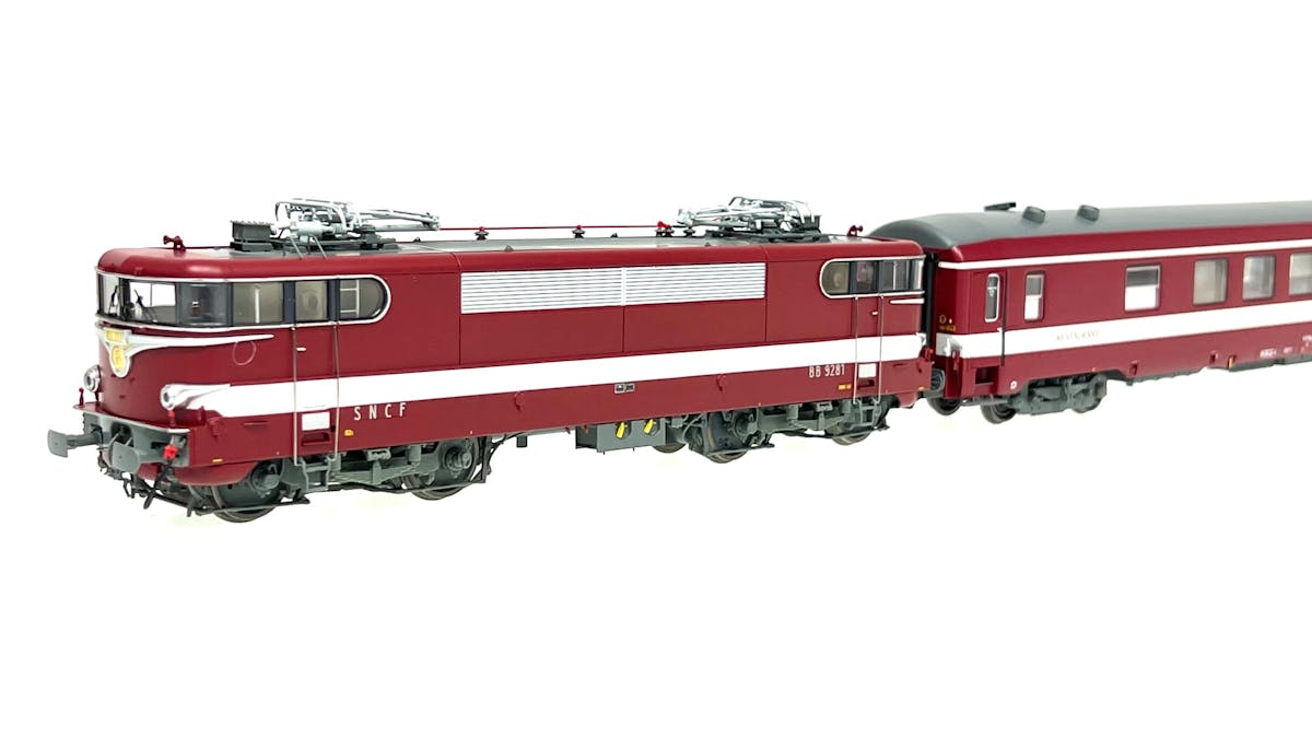Locomotive électrique REE CM-016 Set Capitole - Échelle Standard - Édition Limitée - Neuve