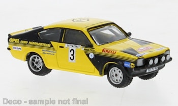 Brekina 20403 Opel Kadett C GT/E, No.3, Rallye Monte Carlo, 1976