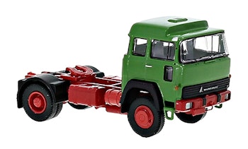 Brekina 83281 Magirus 310 D 16 SZM trattore stradale, verde/rosso, 1974