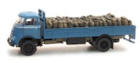 Artitec 487.801.40 Carico di sacchi di carbone per camion con sponde, scala H0 1/87