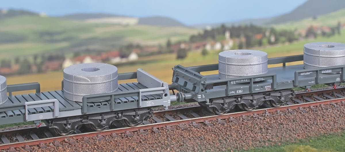 Roco H0 - Uit set 61459 - Carrozza merci di modellini di treni (4) - 4