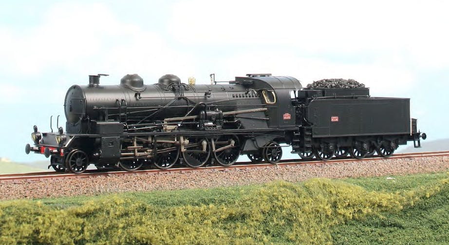REE Modeles MB-158S SNCF Locomotiva a vapore 5-141 C 579, ep.III - DCC Sound con fumo dinamico