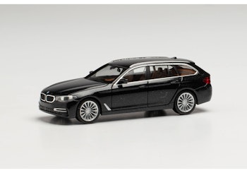 Herpa 430708-003 BMW BMW 5™ Touring metallizzato nero