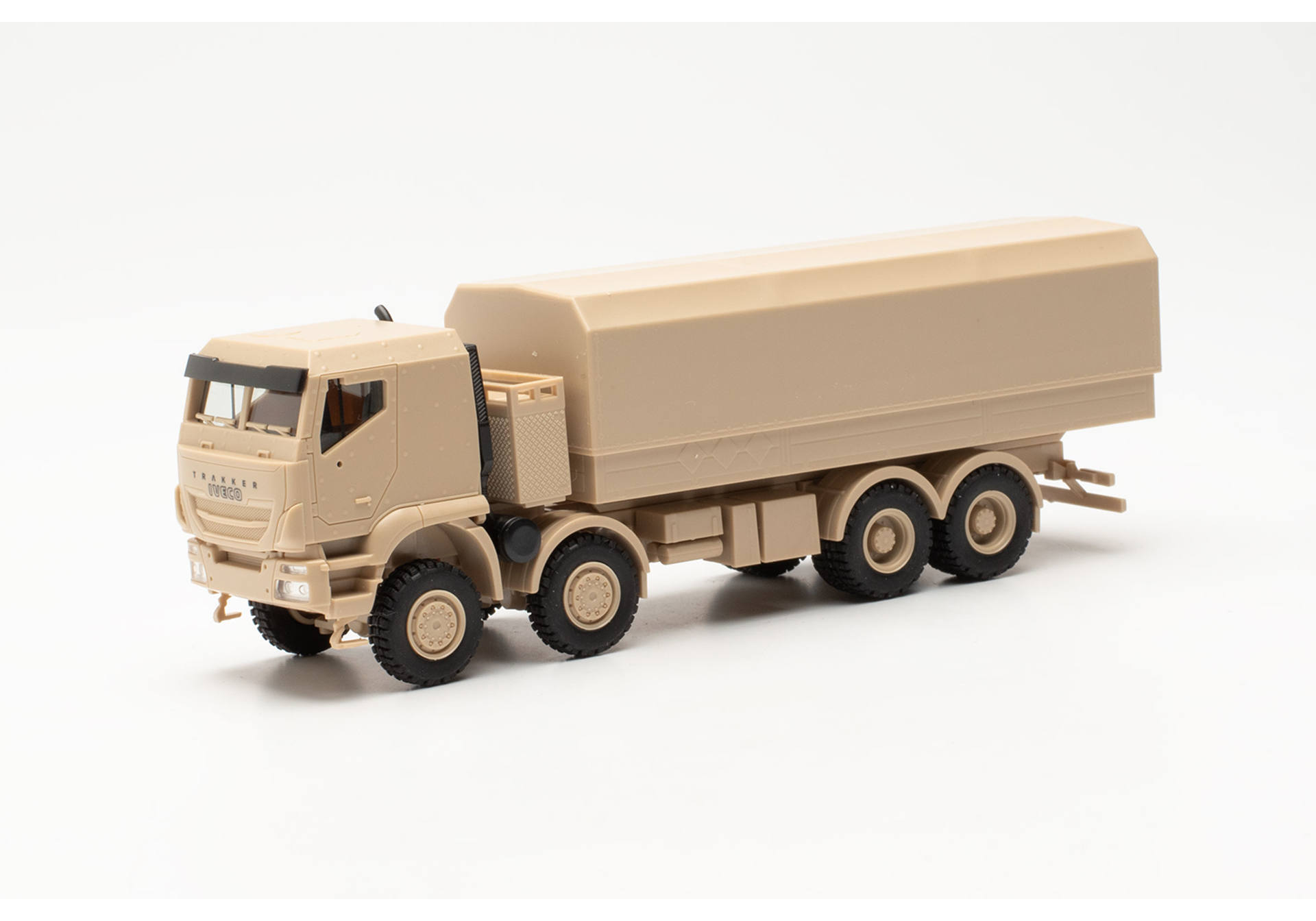 Herpa 053785 MiniKit Camion Con Banda In Ottone - Modellino In Scala Da Assemblaggio Per Collezionisti