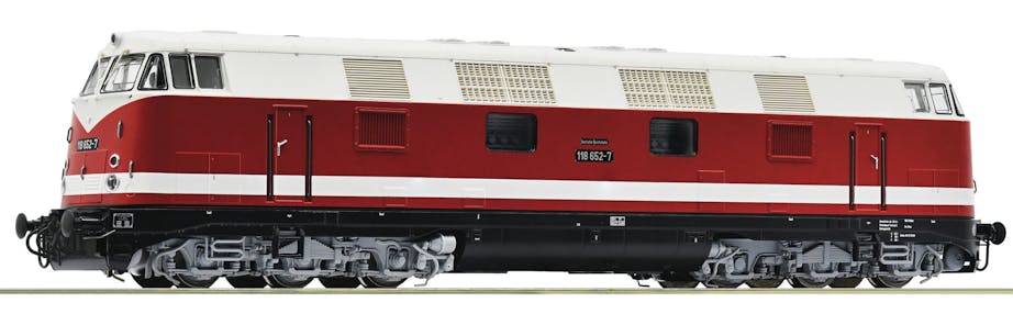 Roco 70889 DR Locomotiva diesel 118 652-7, ep.IV - DCC Sound