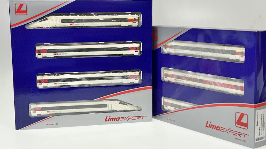 Lima Expert HL1660+HL4660 SBB-CFF-FFS elettrotreno Etr 610.10 in 7 elementi, ep.VI
