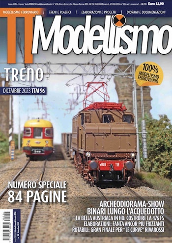 Duegi Editrice TTM96 Tutto Treno Modellismo n.96 dicembre 2023 - Numero Speciale 84 pagine.