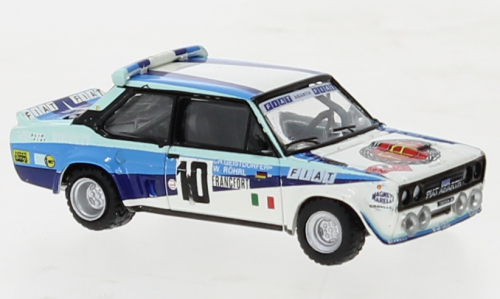 Brekina 22654 Fiat 131 Abarth, No.10, Fiat, Monte Carlo, W.Röhrl