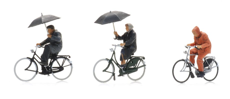 Artitec 5870016 Ciclisti sotto la pioggia