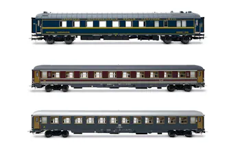Voiture Voyageurs Rivarossi HR4325-2 – FS 2e Classe Type 1946, Gris Ardoise, Ep IV, HO