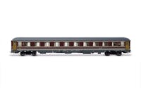 Rivarossi HR4361 FS, set di 3 carrozze “Alpen-Express”, composto da 1 ristorante ex CIWL 1925T “Pistoiesi”, 1 UIC-X di 1a cl. rosso fegato e 1 UIC-X di 2a cl. grigio ardesia, ep. IV