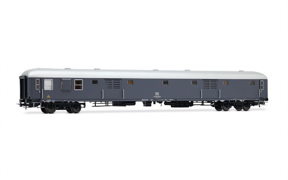 Rivarossi Hr4325-2 Fs Voiture Voyageurs 2e Cl Type 1946 Grigio Ardesia