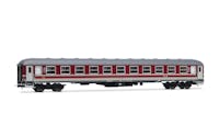 Rivarossi HR4374 “Italien-Holland Express”, set di 4 carrozze, 1 letti MU NS livrea TEN, 1 cuccetta DB Bcm 243 blu/beige, 1 UIC-X 2a cl. FS rosso fegato e 1 cuccetta UIC-X ‘68 FS rosso fegato, ep. V