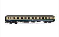 Rivarossi HR4375 “Italien-Holland Express”, set di 4 carrozze, 1 cuccetta DB Bcm 243 blu/beige, 1 UIC-X 2a cl. FS rosso fegato, 1 UIC-X 2a cl. FS grigio ardesia e 1 cuccetta UIC-X ‘68 FS rosso fegato, ep. V