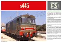 Arnold HN2574 FS, locomotiva diesel D.445, 3a serie, 4 luci basse, livrea MDVC, ep. IV-V - Scala N 1/160