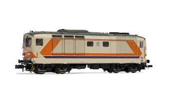 Arnold HN2574S FS, locomotiva diesel D.445, 3a serie, 4 luci basse, livrea MDVC, ep. IV-V - DCC Sound - Scala N 1/160