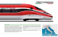 Arnold HN2620 FS Trenitalia, treno ad alta velocità “Frecciarossa 1000” con pubblicità “Ducati”, set di 4 unità, ep. VI - Scala N 1/160