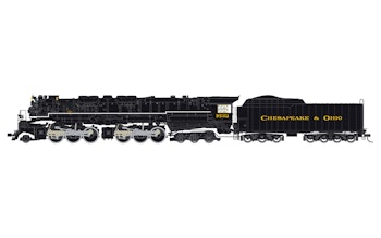 Rivarossi HR2951S Cheseapeake & Ohio, locomotiva a vapore articolata 2-6-6-6 “Allegheny”, n. 1632 - DCC Sound