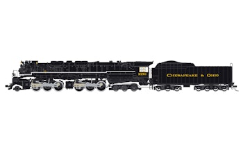 Rivarossi HR2952S Cheseapeake & Ohio, locomotiva a vapore articolata 2-6-6-6 “Allegheny”, n. 1653 - DCC Sound