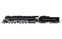 Rivarossi HR2952S Cheseapeake & Ohio, locomotiva a vapore articolata 2-6-6-6 “Allegheny”, n. 1653 - DCC Sound