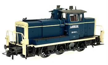 Roco 43621.2 ''CARIBONI'' Impresa ferroviaria Italiana, locomotiva diesel V260, ep-IV-V - con decoder DCC