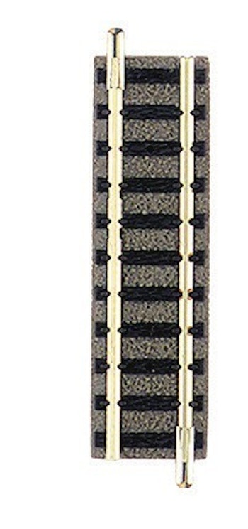 Fleischmann 9102-U Binario dritto con massicciata, lunghezza 57,5 mm - Articolo usato, perfette condizioni