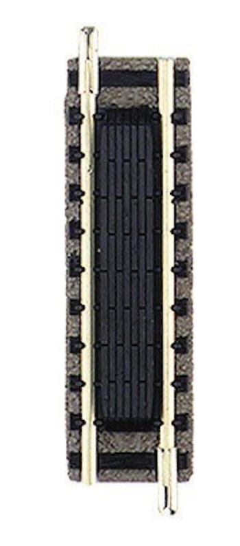 Fleischmann 9115-U Binario dritto con reed incorporato, lunghezza 55,5 mm - Articolo usato, perfette condizioni