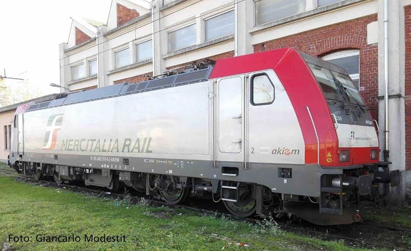 Piko 21680 FS locomotiva elettrica E483 di 'Mercitalia Rail' ep.VI - AC Digital Sound (Marklin)
